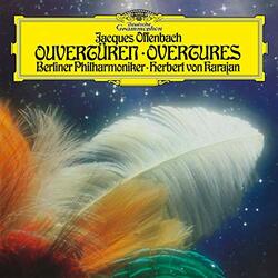 Herbert von Karajan / Jacques Offenbach Ouvertures Vinyl LP