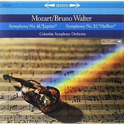 Wolfgang Amadeus Mozart / Bruno Walter / Columbia Symphony Orchestra Symphony No. 41, "Jupiter" / Symphony No. 35, "Haffner" Vinyl LP