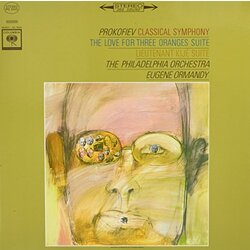 Sergei Prokofiev / The Philadelphia Orchestra / Eugene Ormandy Classical Symphony / The Love For Three Oranges Suite / Lieutenant Kijé Suite Vinyl LP