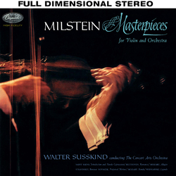 Nathan Milstein / Walter Susskind / The Concert Arts Orchestra Masterpieces For Violin And Orchestra Vinyl LP