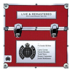 Larry Levan / David Morales / Kenny Carpenter / Todd Terry / Justin Berkmann Live & Remastered (20th Anniversary) Vinyl LP