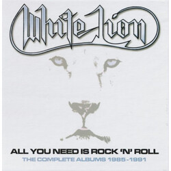 White Lion All You Need Is Rock 'N' Roll (The Complete Albums 1985-1991) CD Box Set