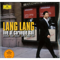 Lang Lang Live At Carnegie Hall Vinyl 2 LP