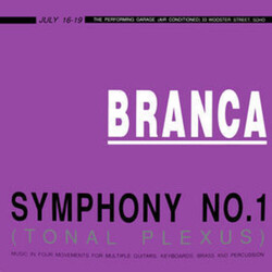 Glenn Branca Symphony No. 1 (Tonal Plexus) Vinyl 2 LP