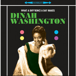 Dinah Washington What A Difference A Day Vinyl LP