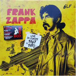 Frank Zappa Live In Europe 1967 To 1970 Vinyl 6 LP Box Set