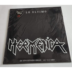 Hermética Lo Último En Vivo Estadio Obras 12/11/1994 Vinyl LP