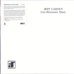 Jeff Carney Live Electronic Music Vinyl LP