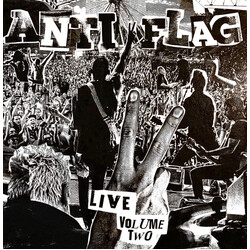 Anti-Flag Live Volume Two (Red Smoky Vinyl) Vinyl LP