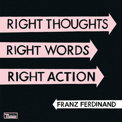 Franz Ferdinand Right Thoughts Right Words Right Action (Dl Card) Vinyl LP