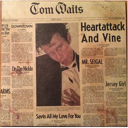 Tom Waits Heartattack And Vine Vinyl LP