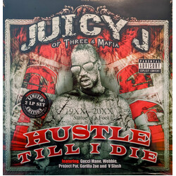 Juicy J / Three 6 Mafia Hustle Till I Die Vinyl 2 LP