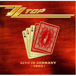 ZZ Top Live In Germany 1980 Vinyl 2 LP