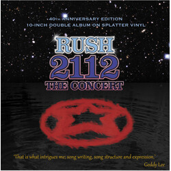 Rush 2112 The Concert Vinyl