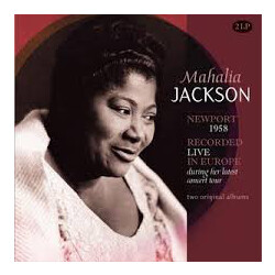 Mahalia Jackson Live In Europe / Command Vinyl 2 LP