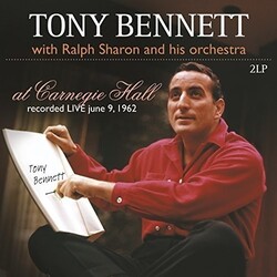 Tony Bennett arnegie Hall Recorded Live June 9, 1962 vinyl 2 LP