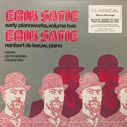 Erik Satie / Reinbert de Leeuw Early Pianoworks, Volume Two Vinyl LP