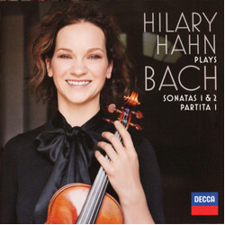 Hilary Hahn / Johann Sebastian Bach Sonatas 1 & 2, Partita 1 Vinyl 2 LP