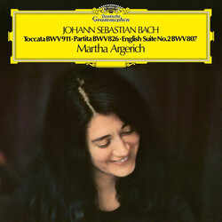 Johann Sebastian Bach / Martha Argerich Toccata BWV 911 • Partita BWV 826 • English Suite No.2 BWV 807 Vinyl LP