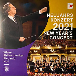 Wiener Philharmoniker / Riccardo Muti Neujahrskonzert 2021 = New Year's Concert Vinyl 3 LP