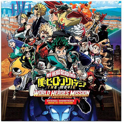 Yuki Hayashi My Hero Academia: World Heroes' Mission (Original Motion Picture Soundtrack) Vinyl 2 LP