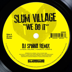 Slum Village We Do It Vinyl