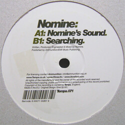 Nomine Searching / Nomine's Sound Vinyl