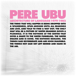 Pere Ubu Architecture Of Language 1979 - 1982 Vinyl 4 LP Box Set