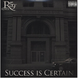 Royce Da 5'9" Success Is Certain Vinyl 2 LP