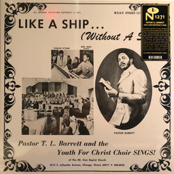 Pastor T. L. Barrett / The Youth For Christ Choir Like A Ship... (Without A Sail) Vinyl LP