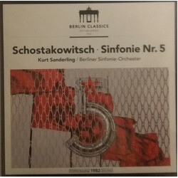 Dmitri Shostakovich / Kurt Sanderling / Berliner Sinfonie Orchester Sinfonie Nr.5 Vinyl LP