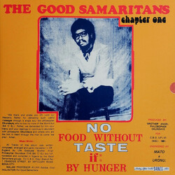 The Good Samaritans No Food Without Taste If By Hunger Vinyl LP