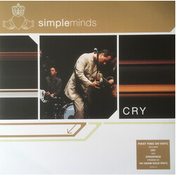 Simple Minds Cry Vinyl LP