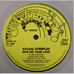 Sylvia Striplin Give Me Your Love / You Can't Turn Me Away Vinyl