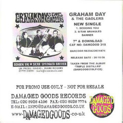 Graham Day & The Gaolers Begging You CDr