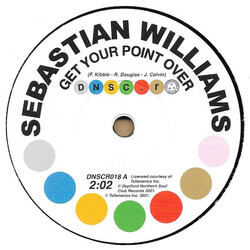 Sebastian Williams Get Your Point Over / I Don't Care What Mama Said (Baby I Need You) Vinyl