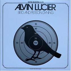 Alvin Lucier Bird And Person Dyning Vinyl LP