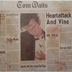 Tom Waits Heartattack And Vine Vinyl LP