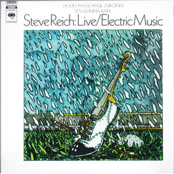 Steve Reich Live / Electric Music Vinyl LP