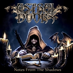 Astral Doors Notes From The Shadows (Ltd Blue Vinyl) Vinyl LP