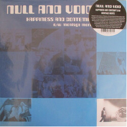 Null And Void Happiness And Contempt / Montage Morte Vinyl LP