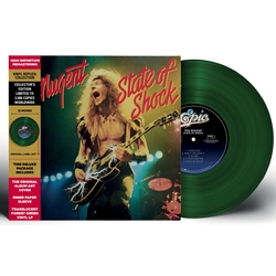 Ted Nugent State Of Shock (Green Vinyl) Vinyl LP