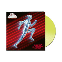 Gama Bomb Speed Between The Lines (Yellow Vinyl) Vinyl LP