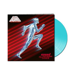 Gama Bomb Speed Between The Lines (Turquoise Vinyl) Vinyl LP