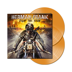 Herman Frank Fight The Fear (Orange Vinyl) Vinyl Double Album