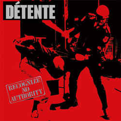 Detente Recognize No Authority Limited Edition Orange Vinyl Vinyl LP