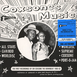 Various Coxsone's Music (The First Recordings Of Sir Coxsone The Downbeat 1960-62) Vinyl 2 LP