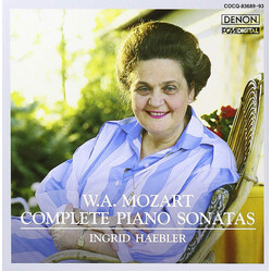 Wolfgang Amadeus Mozart / Ingrid Haebler Complete Piano Sonatas CD Box Set