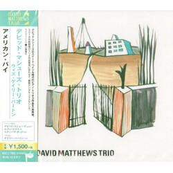 David Matthews Trio American Pie CD