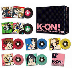 Ho-kago Tea Time K-On! 7inch Vinyl "Donuts" Box Vinyl Box Set